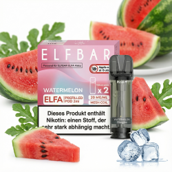 2x Elfbar ELFA Watermelon 20mg Pods