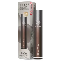 Elfbar Basic Akku Braun Silber