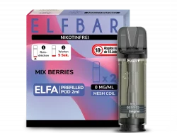 2x Elfbar ELFA Mix Berries 0mg Pods
