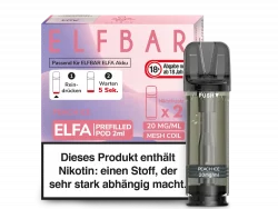 2x Elfbar ELFA Peach Ice 20mg Pods