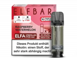 2x Elfbar ELFA Raspberry Watermelon 20mg Pods