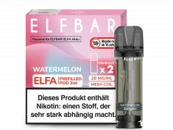 2x Elfbar ELFA Watermelon 20mg Pods