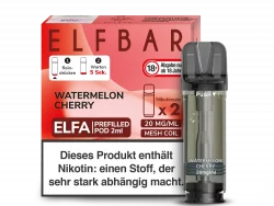 2x Elfbar ELFA Watermelon Cherry 20mg Pods