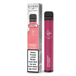 Elfbar Strawberry Ice Cream 600 Einweg 20mg