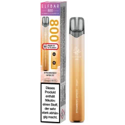 Elfbar 800 Strawberry Apricot – Erdbeere & Aprikose mit Frischekick