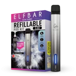 Elfbar ELFA Turbo Aurora Black Akku
