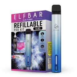 Elfbar ELFA Turbo Aurora Cyan Akku