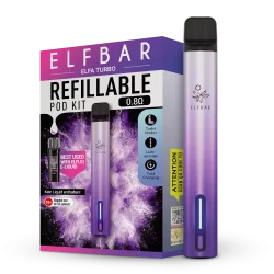 Elfbar ELFA Turbo Aurora Lila Akku
