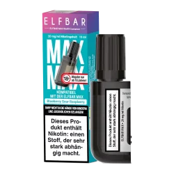 Elfbar Max Refill Container Blueberry Sour Raspberry Nikotinsalz Liquid