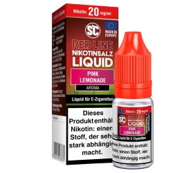 SC Red Line Nikotinsalz Liquid Pink Lemonade 18 mg/ml – 10 ml