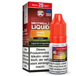 SC Red Line Nikotinsalz Liquid Orange Vanilla 18 mg/ml – 10 ml
