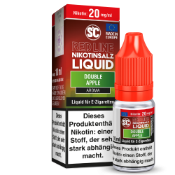 SC Red Line Nikotinsalz Liquid Double Apple 18 mg/ml – 10 ml
