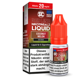 SC Red Line Nikotinsalz Liquid Coconut Melon 18 mg/ml – 10 ml