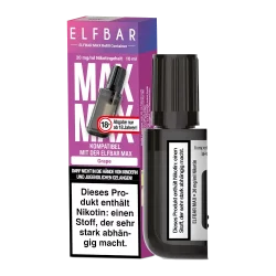 Elfbar Max Refill Container Grape Nikotinsalz Liquid