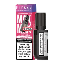 Elfbar Max Refill Container Strawberry Ice Nikotinsalz Liquid
